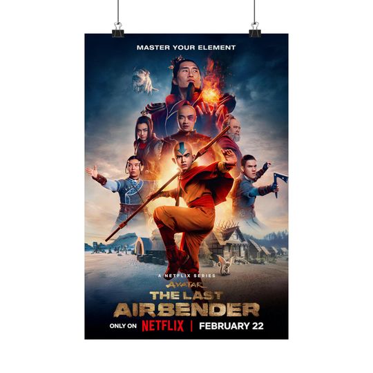 Discover Avatar: The Last Airbender Live Action Poster