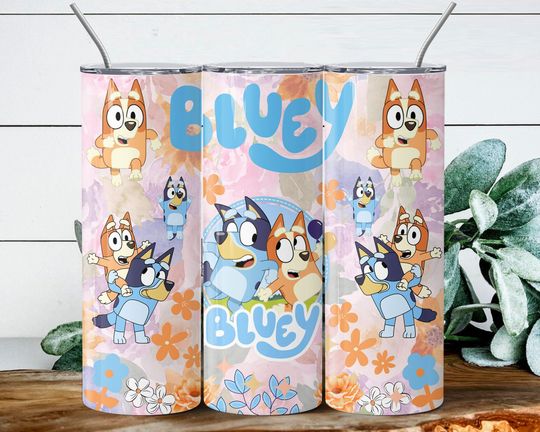 Discover BlueyDad Tumbler, 20oz Tumbler, BlueyDad 20oz Tumbler