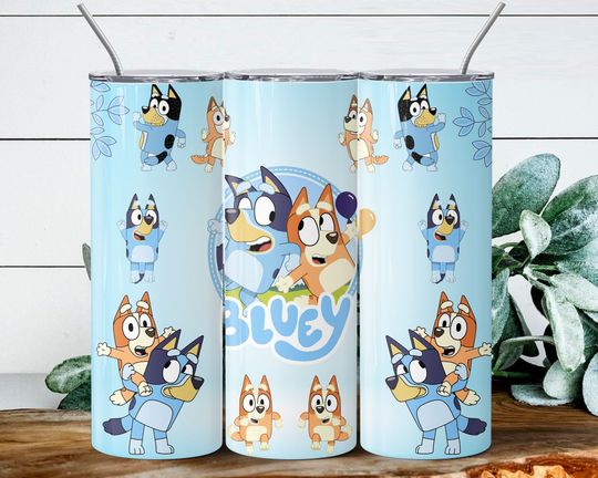 Discover BlueyDad Tumbler, BlueyDad 20oz Tumbler