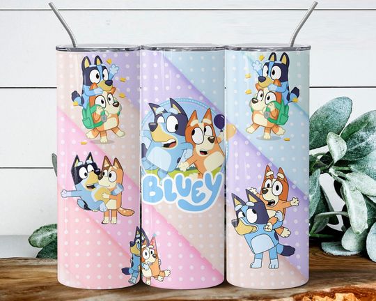 BlueyDad Tumbler , BlueyDad 20oz Tumbler