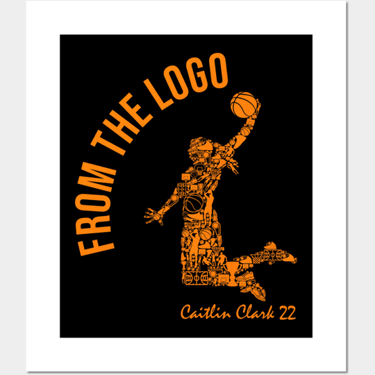 Discover From The Logo 22 Caitlin Clark Poster, Caitlin Clark Poster