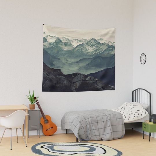 Discover Mountain Fog Tapestry