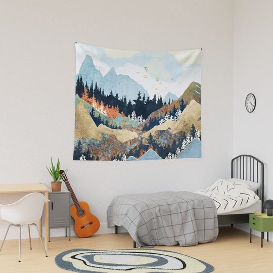 Discover Spring Flight Tapestry