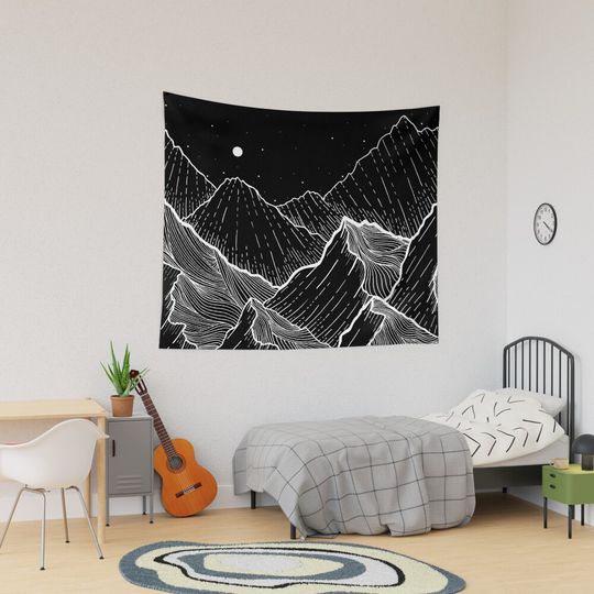 Discover Sea Mountains Tapestry