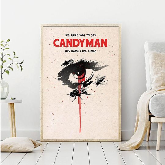 Candyman Movie Art Poster, Retro TV Series