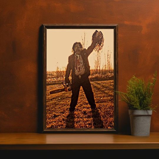 Horror Movie Poster, Retro Film Art, Vintage Movie, Halloween Gifts