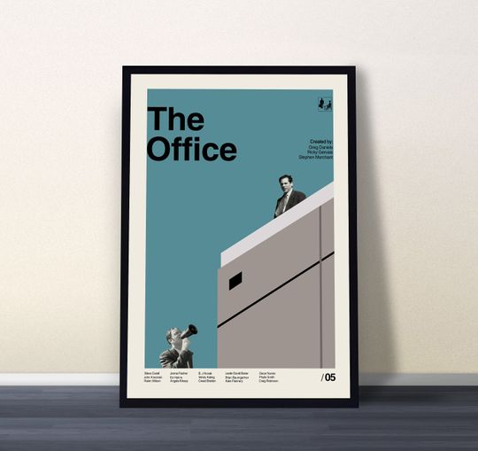 Discover The Office Poster, The Office Movie, The Office Retro, Minimalist Art