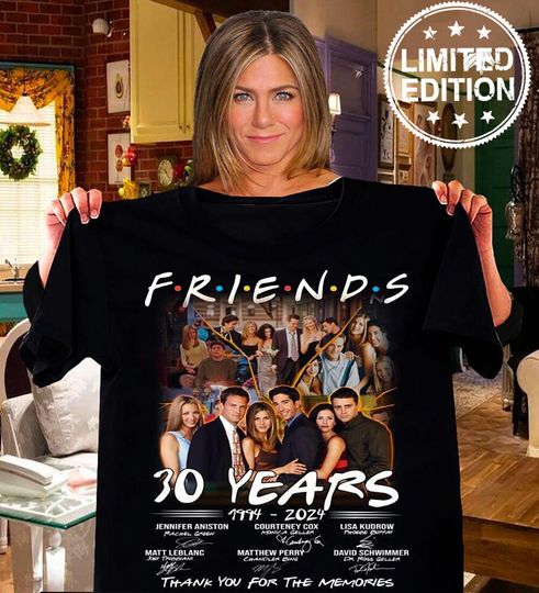 Discover Friends 30 Years 1994 2024 Thank You T-Shirt