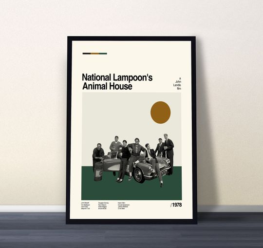 Discover National Lampoons Animal House Poster, Minimalist Movie Poster