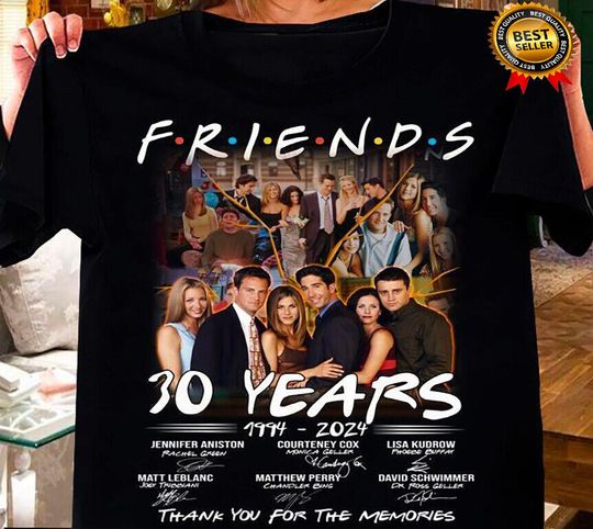 Discover Friends 30 Years 1994 2024 Thank You Shirt
