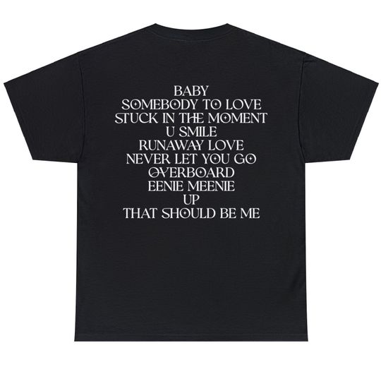 Discover Justin Bieber - My World 2.0 T-shirt, Justin Bieber Concert & Tour Merch, Justin Bieber gift unisex shirt