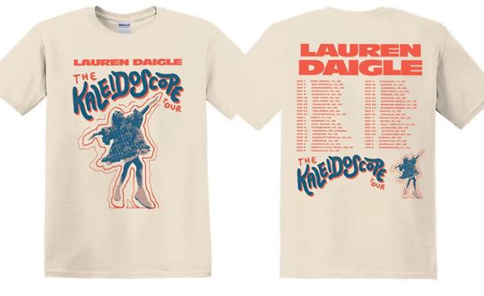 Discover 2024 Lauren Daigle The Kaleidoscope Tour 2023-24 T-Shirt