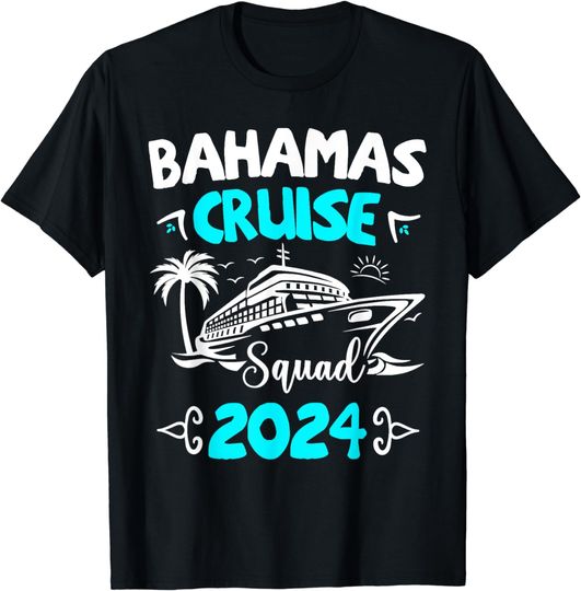 Discover Family Cruise Squad Bahamas 2024 Summer Matching Vacation T-Shirt