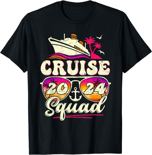 Discover Cruise Squad 2024 Family Vacation Matching Family Group T-Shirt