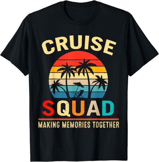 Discover Cruise Squad Tee Matching Family Group Summer Vacation T-Shirt