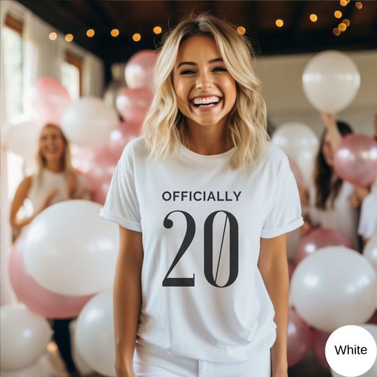 Discover 20th Birthday Shirt, 20th Birthday Gift Shirt