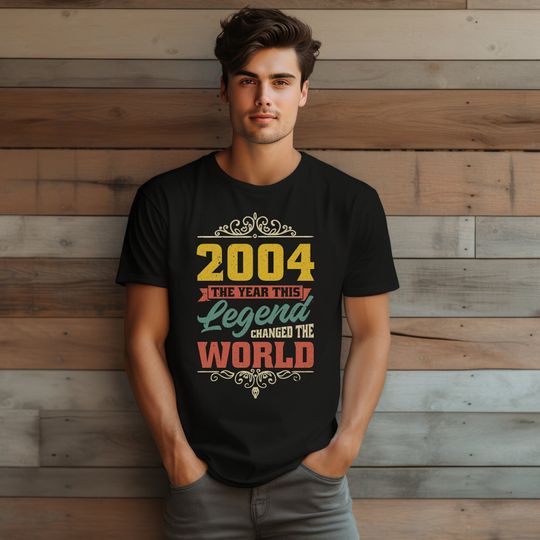 Discover 20th Birthday Shirt, Birthday Gift For Boy