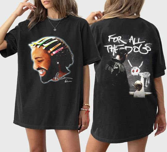 Discover Drake Hair Clips Signature Shirt, Drake For All The Dogs Shirt