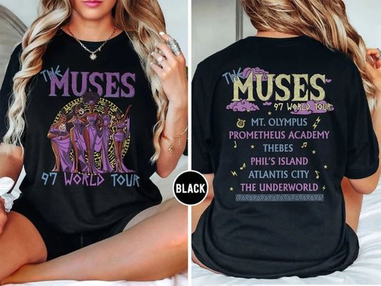 Disney Hercules The Muses 97 World Tour Shirt