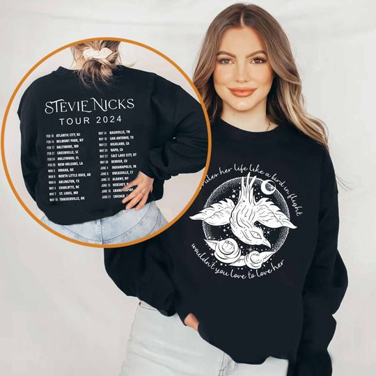 Vintage Stevie Nicks 2024 Sweatshirt, Stevie Nicks Shirt Fan Gifts