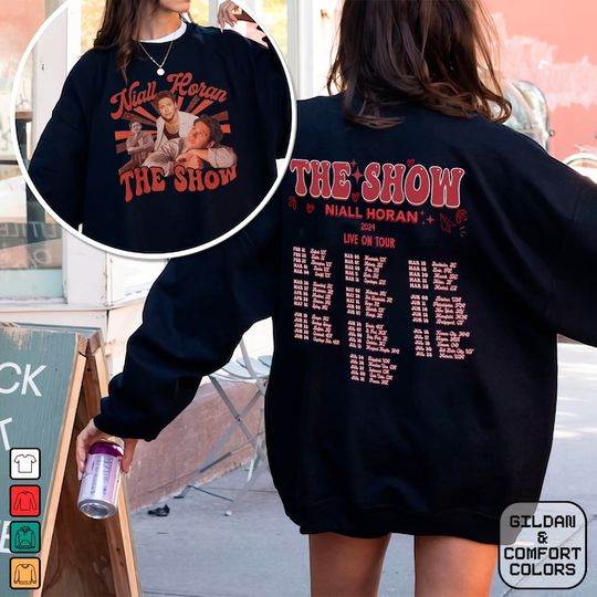 Niall Horan The Show Live On Tour 2024 Sweatshirt