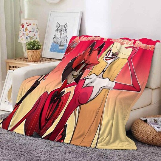 Hazbin Hotel Blanket, Hazbin Hotel Fan Gift