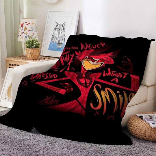 Discover Hazbin Hotel Blanket, Hazbin Hotel Fan Gift