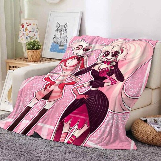 Hazbin Hotel Blanket, Hazbin Hotel Fan Gift