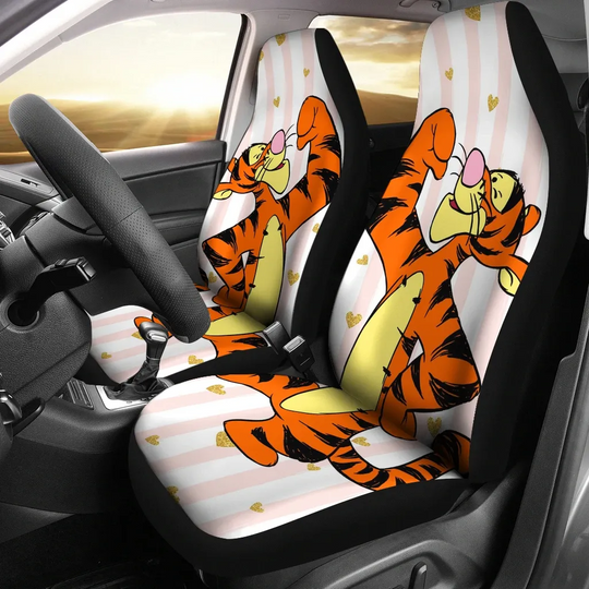 Tigger Funny Winnie The Pooh Disney Car Seat Covers