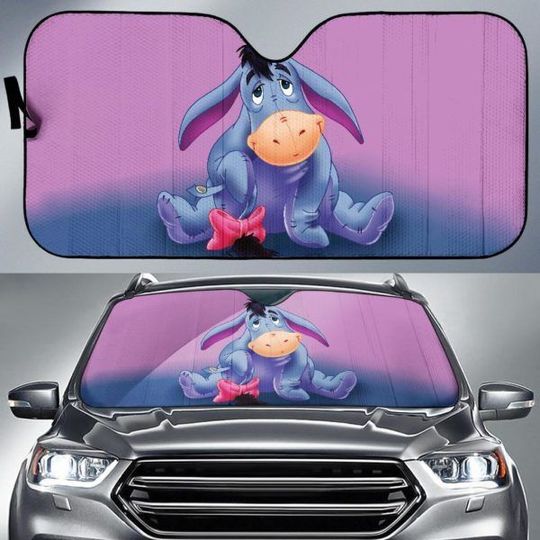 Winnie The Pooh Eeyore Disney Car Sun Shade