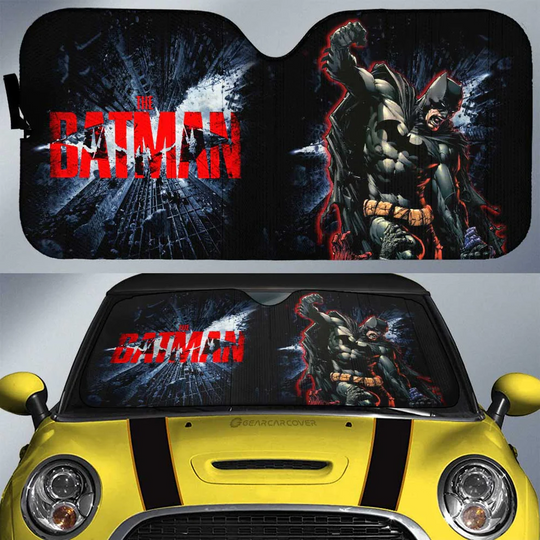 Batman Superhero Car Sun Shade