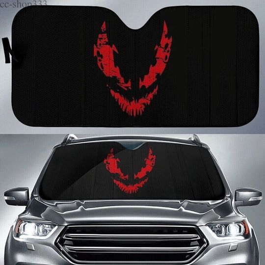 Venom Superhero Car Sun Shade
