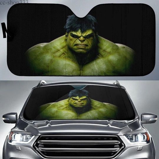 Hulk Superhero Car Sun Shade
