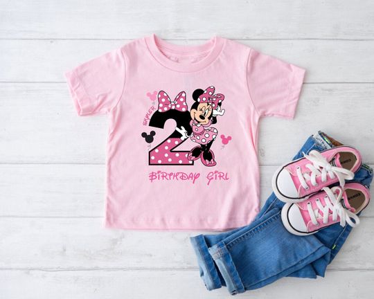 Mickey Mouse Birthday Shirt,1st Birthday,Minnie Mouse Shirt,Mickey Mouse Shirt,Disney Birthday Girl