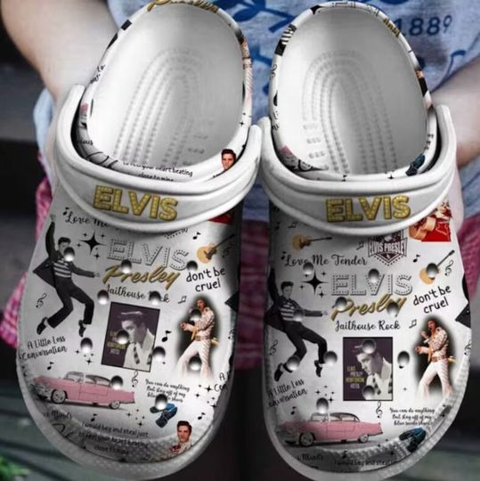 Elvis Presley Shoes, Elvis Presley Sandals, Elvis Presley Music Clogs
