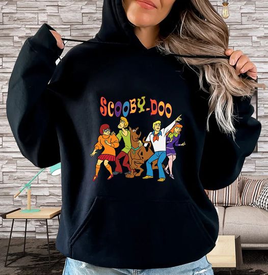 Scooby Hoodie ,Scooby-Doo, Retro Christmas Hoodie