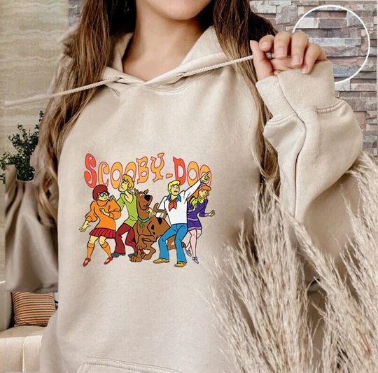 Scooby Hoodie ,Scooby-Doo, Retro Christmas Hoodie
