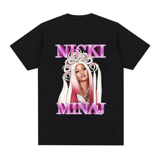 Rapper Nicki Minaj Pink Friday 2 Graphic T Shirt