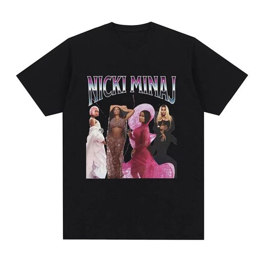 Rapper Nicki Minaj Pink Friday 2 Graphic T Shirt
