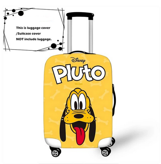 Funny Cartoon Pluto Disney Luggage Cover