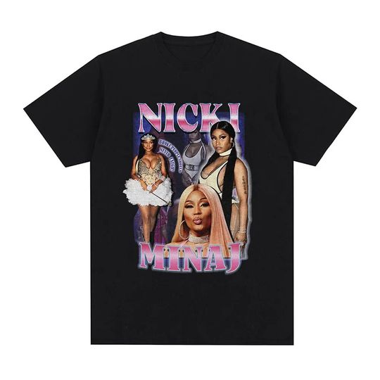 Nicki Minaj Graphic T-shirt Hip Hop Vintage T Shirt