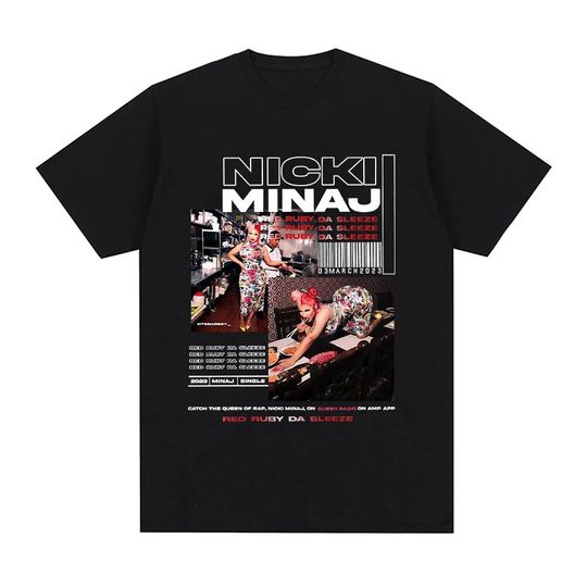 Discover Nicki Minaj New Music Album Red Buby Da Sleeze T Shirt