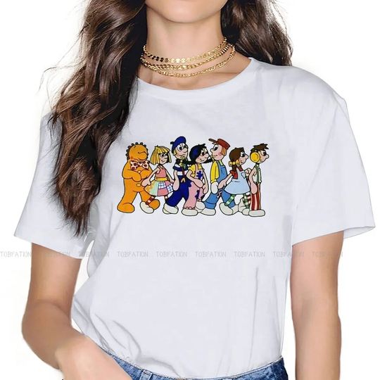Discover Characters  Hip Hop TShirt The Raggy Dolls Toys Grimes Toy Factory T Shirt