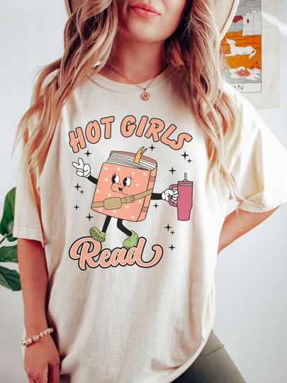 Discover Reading Shirt, Book Gift, Hot Girls Read Shirt