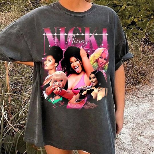 Nicki Minaj Shirt, Nicki Minaj Tour 2024 Shirt, Retro Nicki Minaj T-Shirt