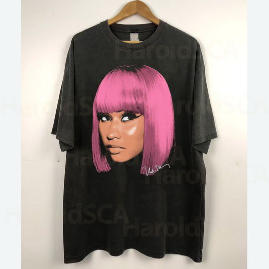 Retro Nicki Minaj T-shirt, Rare Queen Of Rap T-shirt
