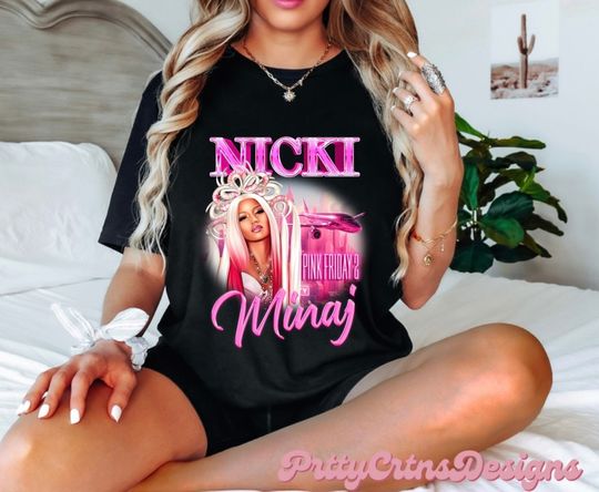 Nicki Minaj pink Friday 2 Merch, Nicki Minaj Gag City Shirt