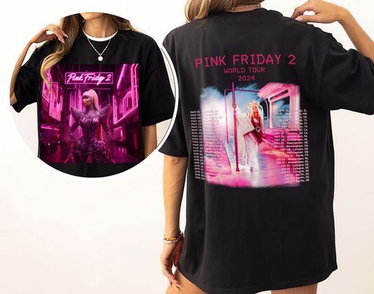 Discover Nicki Minaj Double Sided Shirt, Nicki Minaj Fan Gift