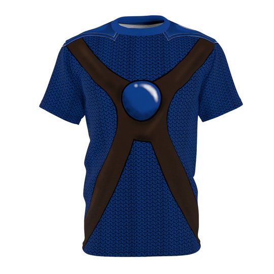 Blue DND Shirt, Fighter, Dungeons and Dragons