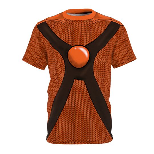 Orange DND Shirt, Fighter, Dungeons and Dragons